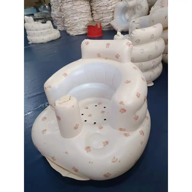 Inflatable Baby Chair – Safe & Portable Seat for Dining & Bath Time