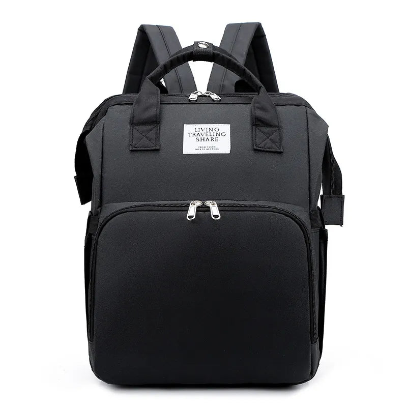 Large-Capacity Mommy Bag – Stylish Waterproof Backpack for Busy Parents