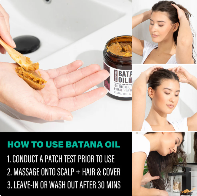 Batana Oil Glow Restore Hair Mask – Repairs Dry, Frizzy & Damaged Hair