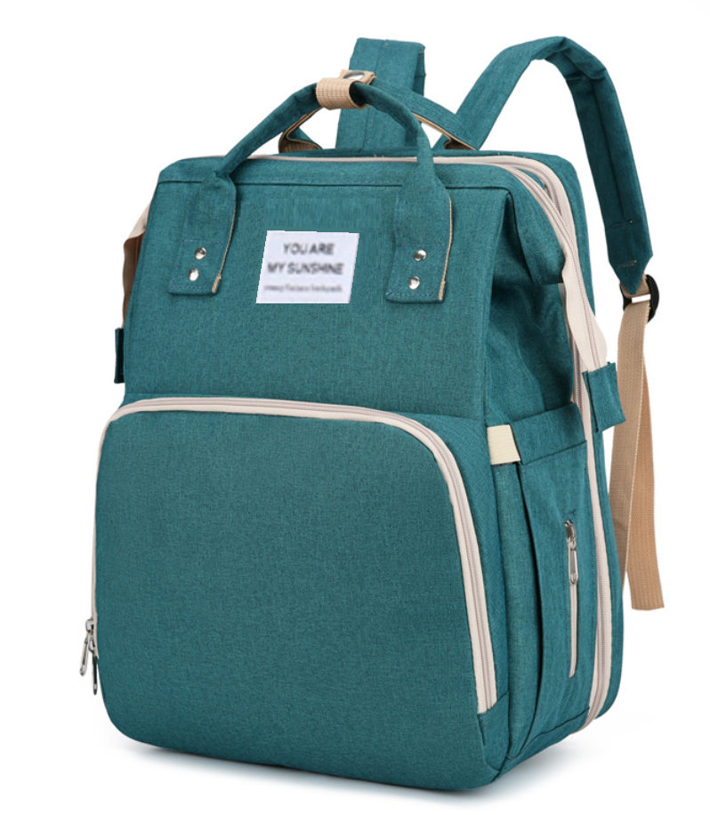 Large-Capacity Mommy Bag – Stylish Waterproof Backpack for Busy Parents