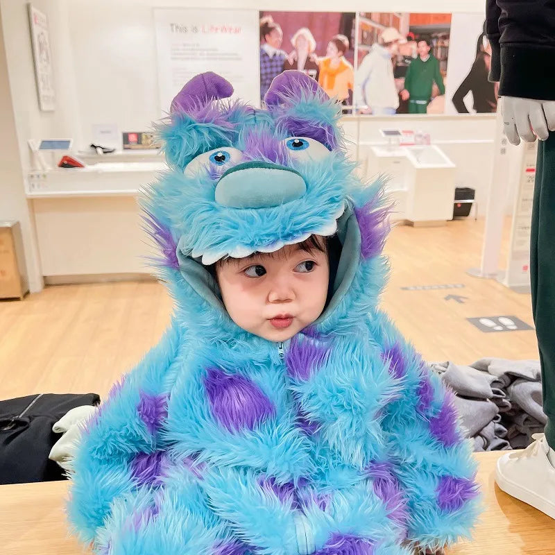 Animal Hooded Baby Jumpsuit – Cosy, Cute & Easy Zip-Up Romper