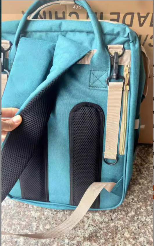 Large-Capacity Mommy Bag – Stylish Waterproof Backpack for Busy Parents